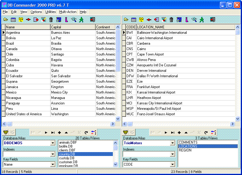 DB Commander 2000 PRO